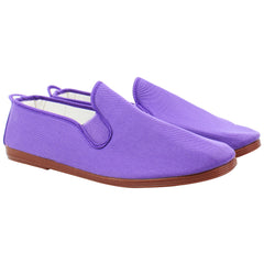 Flossy Morado Womens Purple Plimsolls