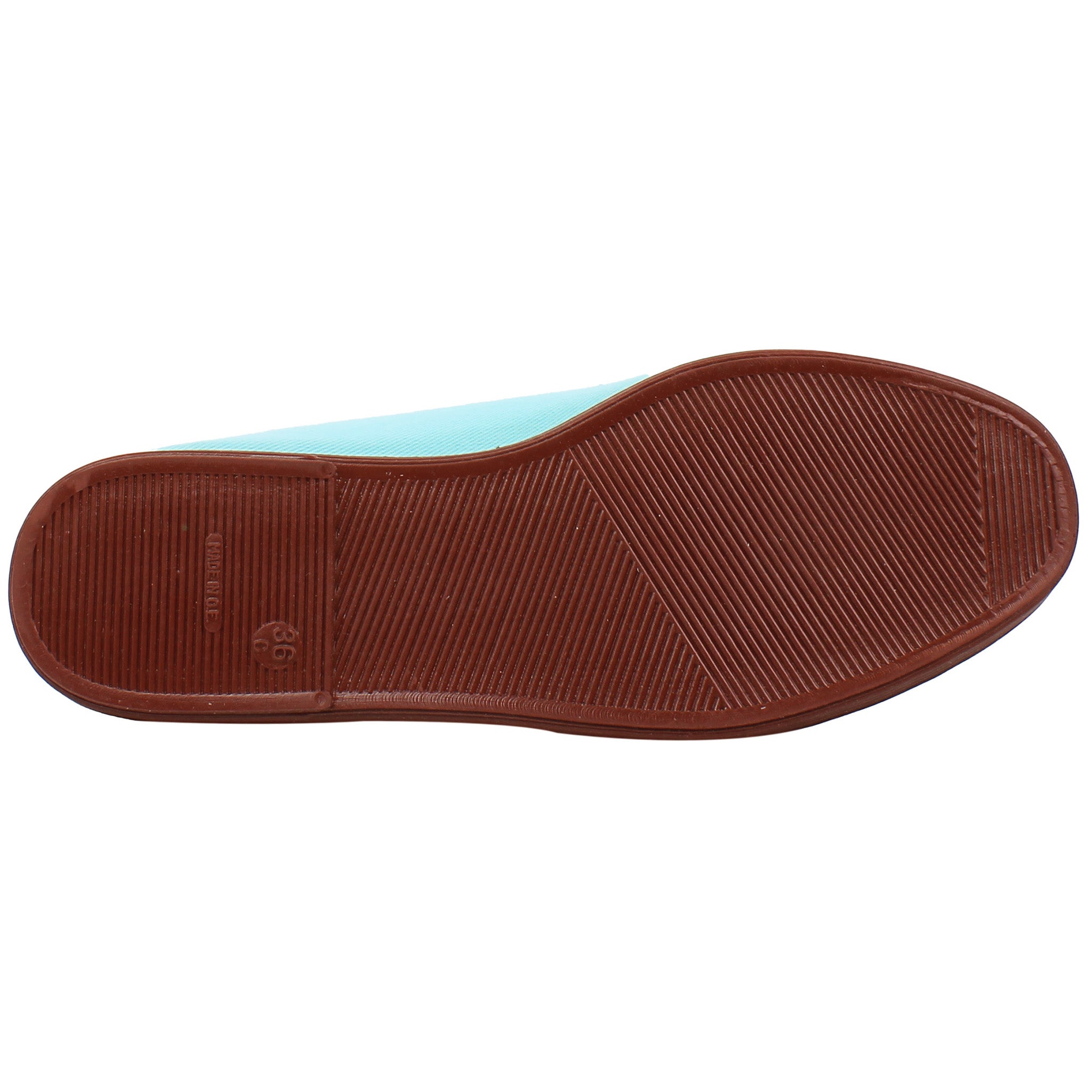 Flossy Mijas Womens Aqua Plimsolls