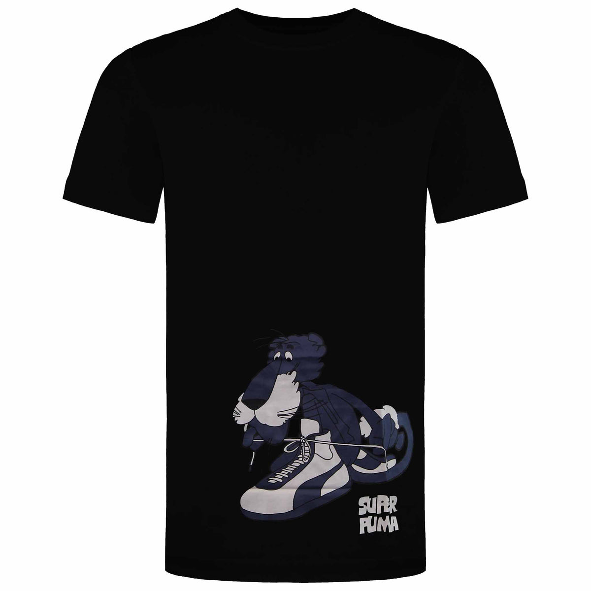 Puma Super Mens Black T-Shirt