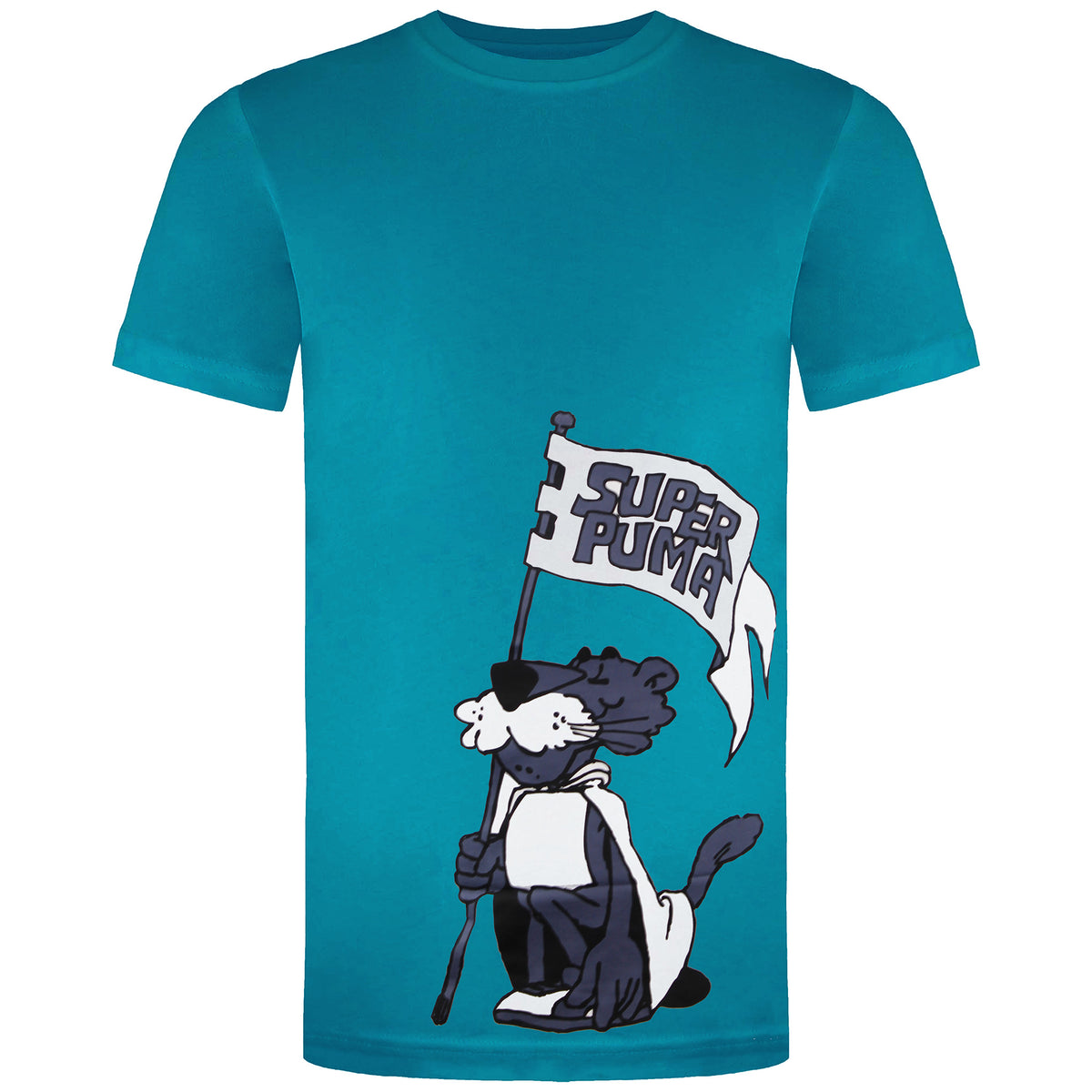 Puma Super Mens Blue T-Shirt