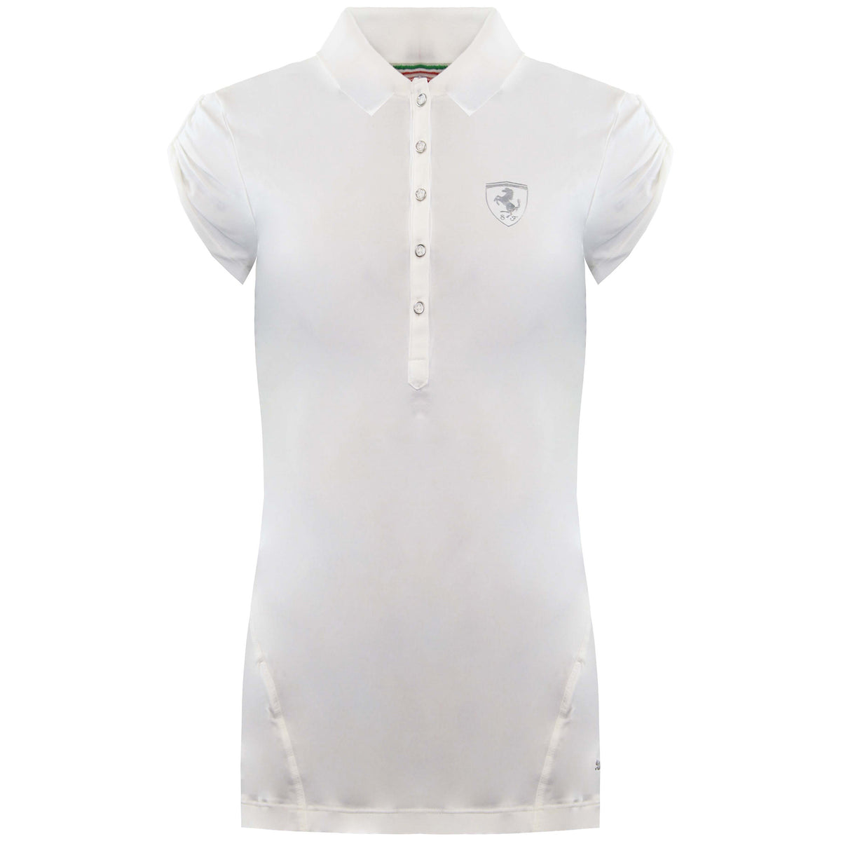 Puma x Scuderia Ferrari Womens White Polo Shirt