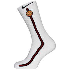 Nike Manchester United Mens White Socks