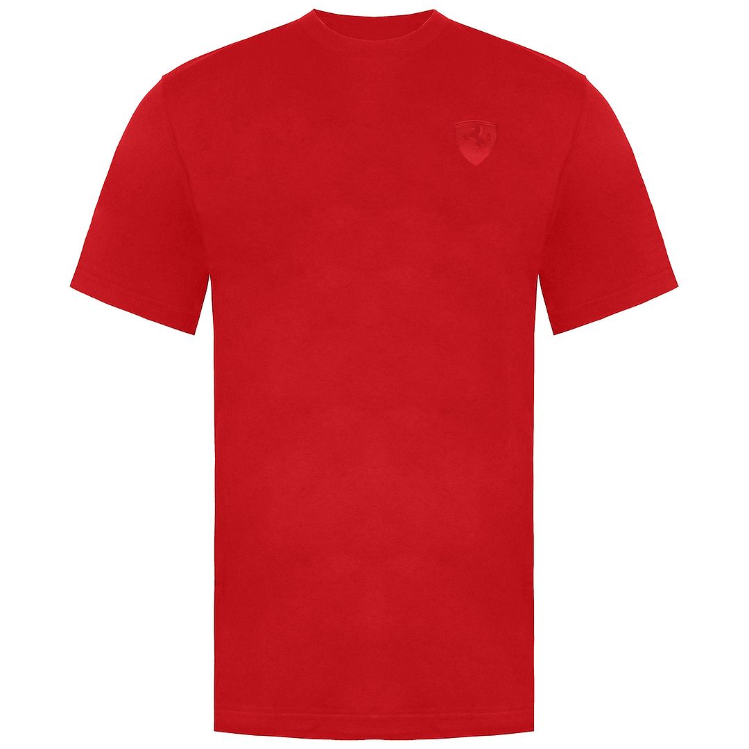 Puma Scuderia Ferrari Mens Red T-Shirt