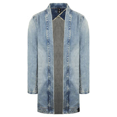 Puma x XO Long Sleeve Bleached Mens Denim Kimono