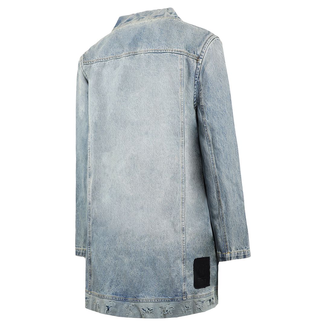 Puma x XO Long Sleeve Bleached Mens Denim Kimono