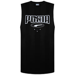 Puma 90s Retro Mens Black Vest