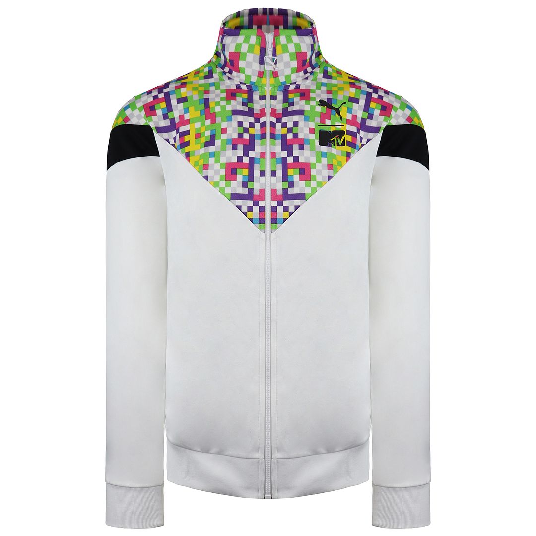 Puma x MTV MCS Mens White Track Jacket