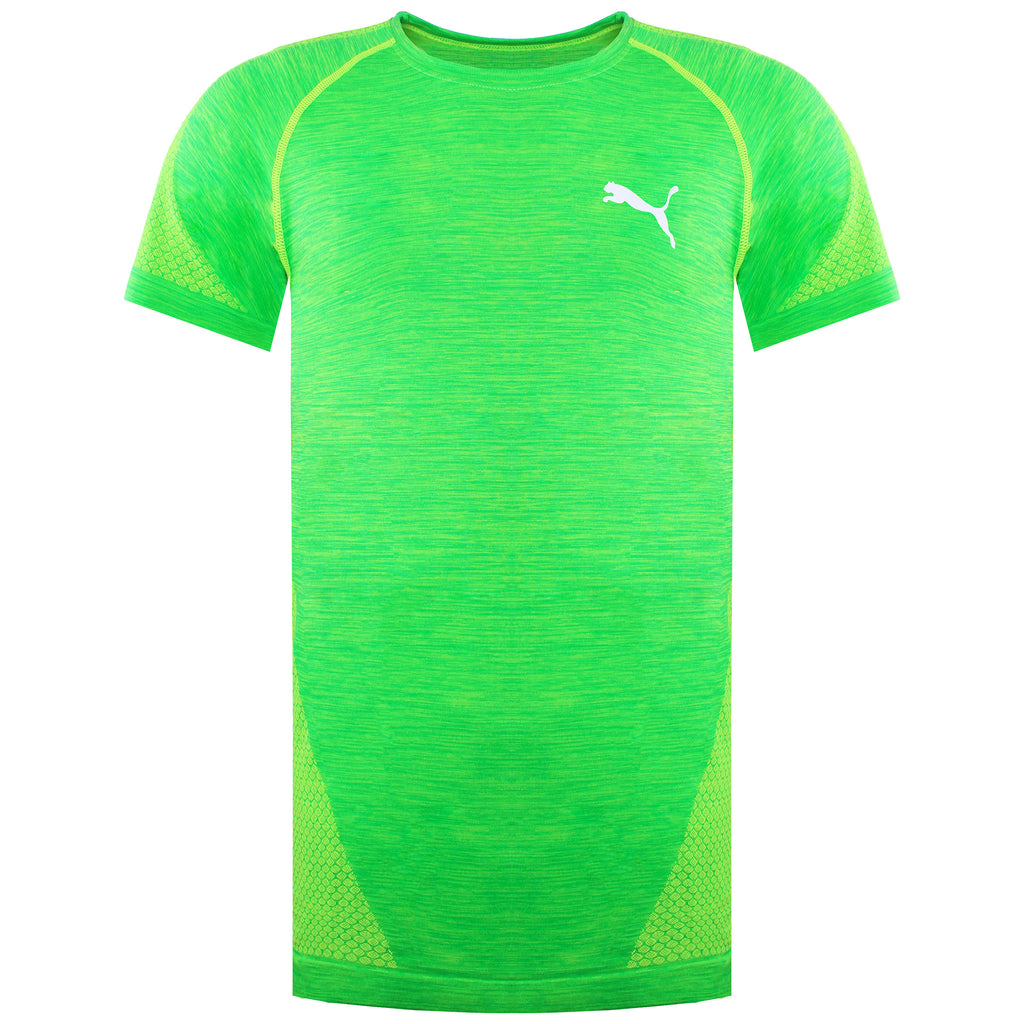 Puma Active Mens Green T-Shirt