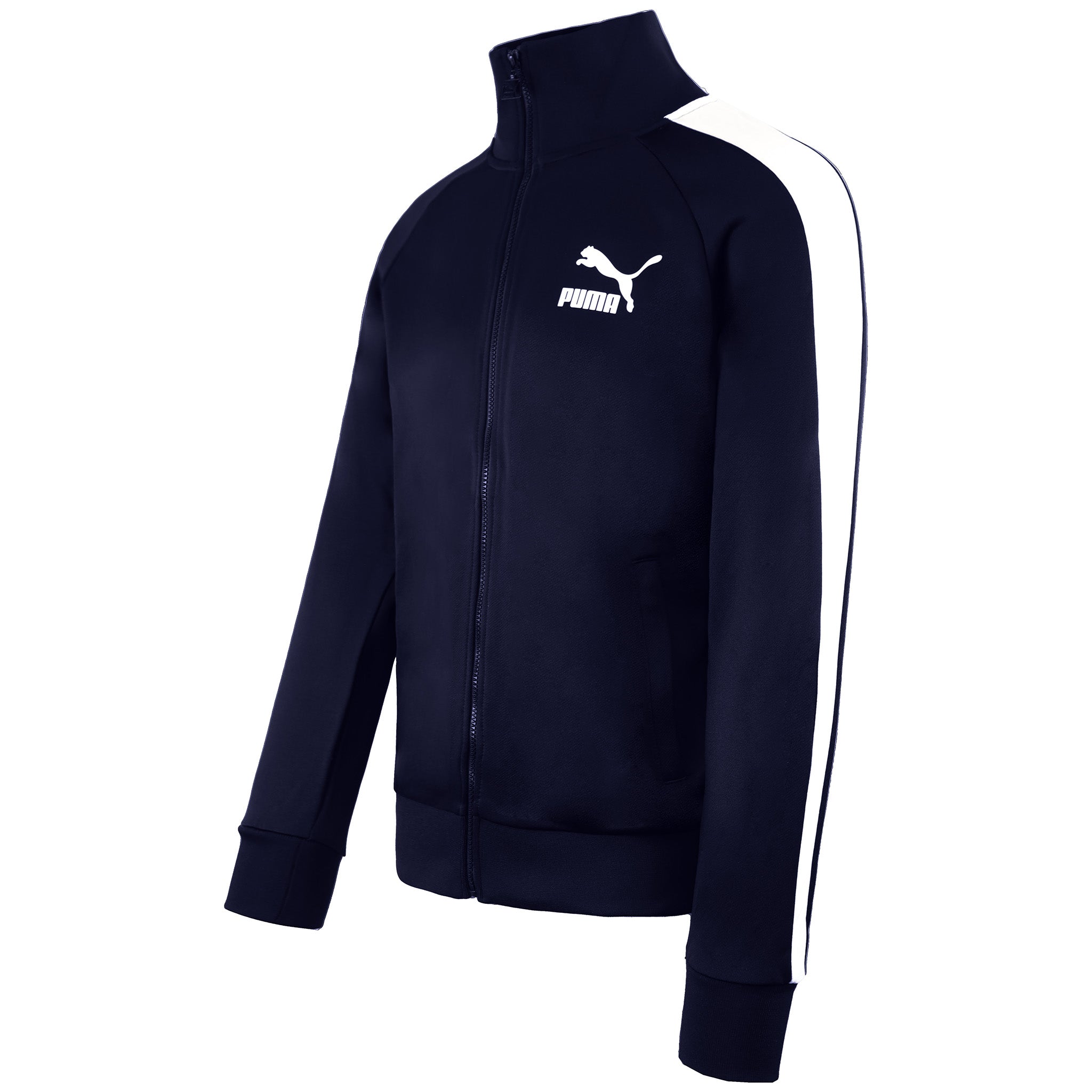 Puma Iconic T7 Mens Navy Blue Track Jacket