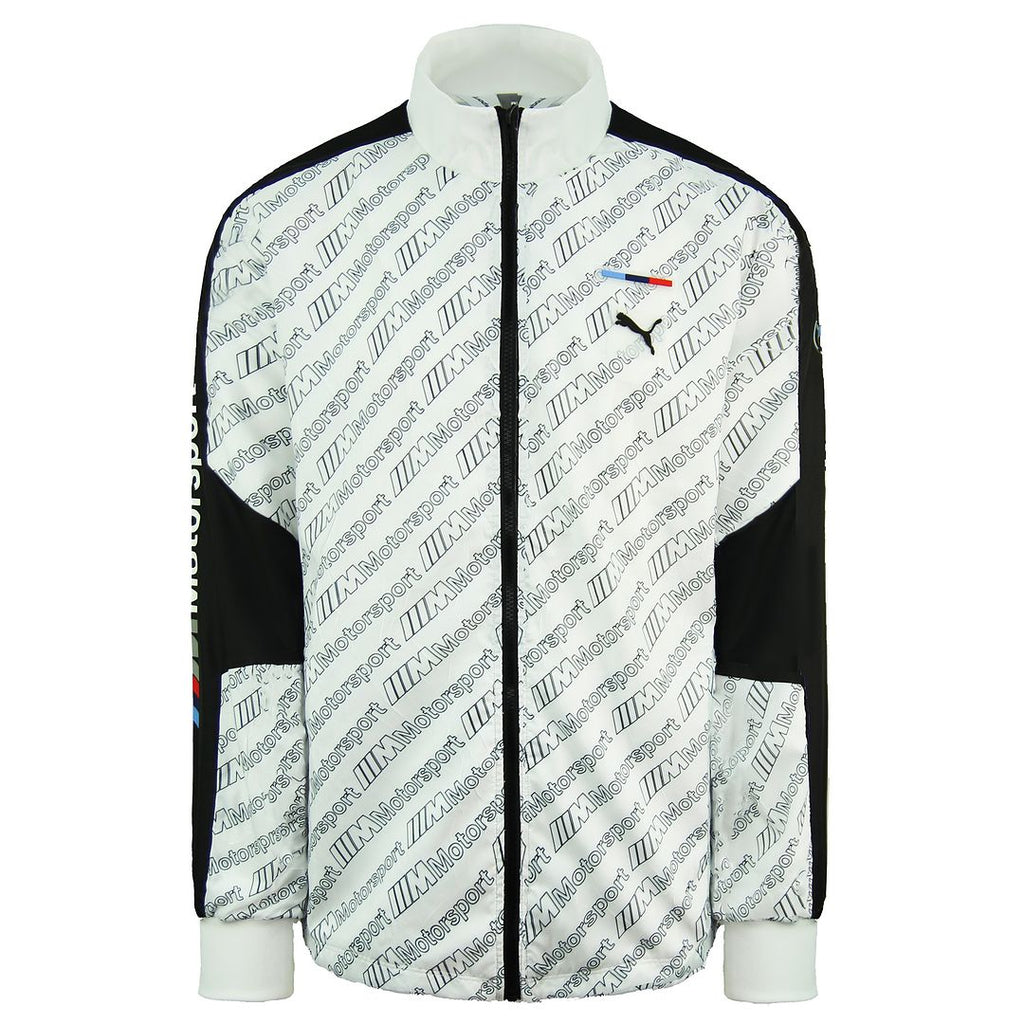 Puma BMW Motorsport Racing MMS Mens White Jacket