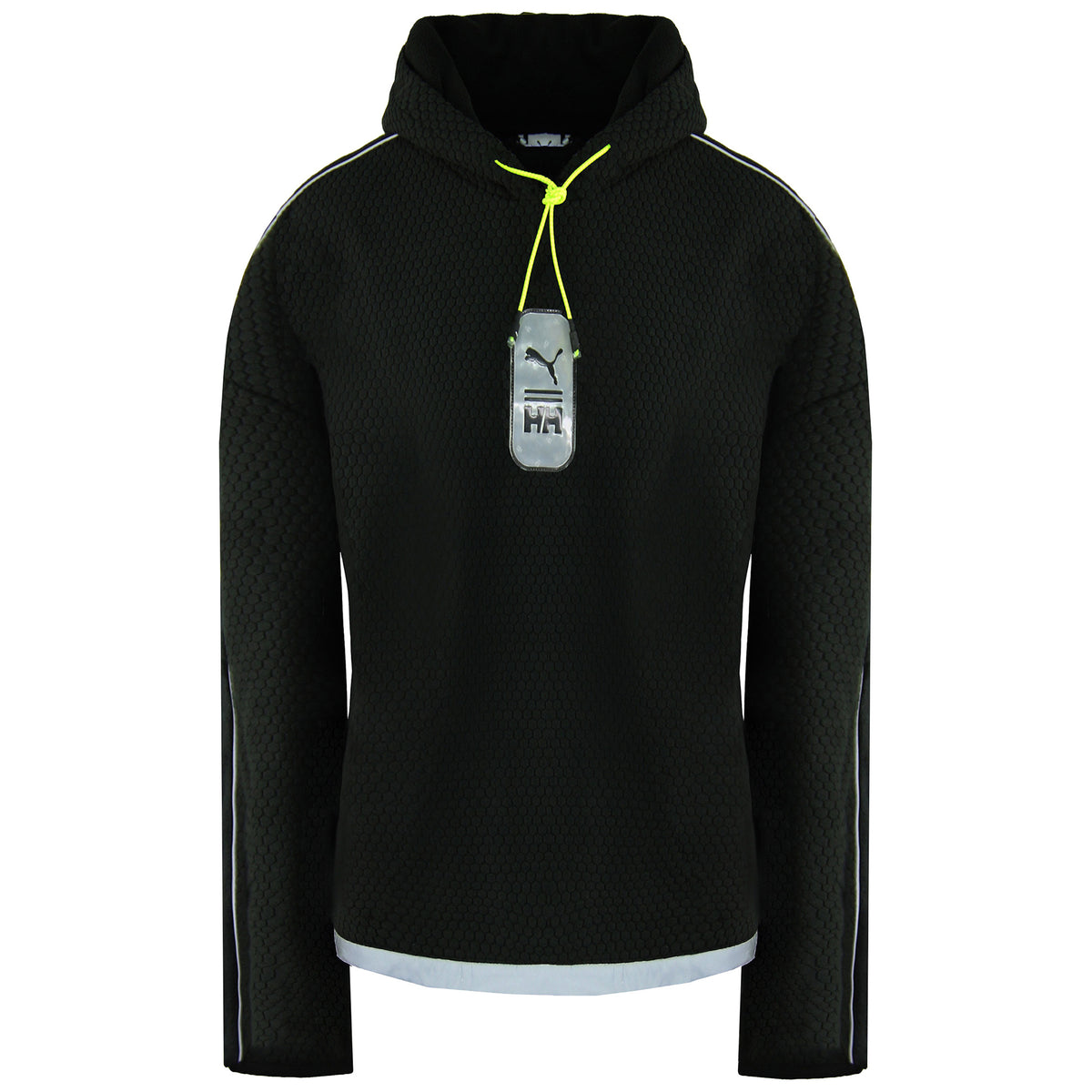 Puma x Helly Hansen Womens Black Polar Fleece Hoodie