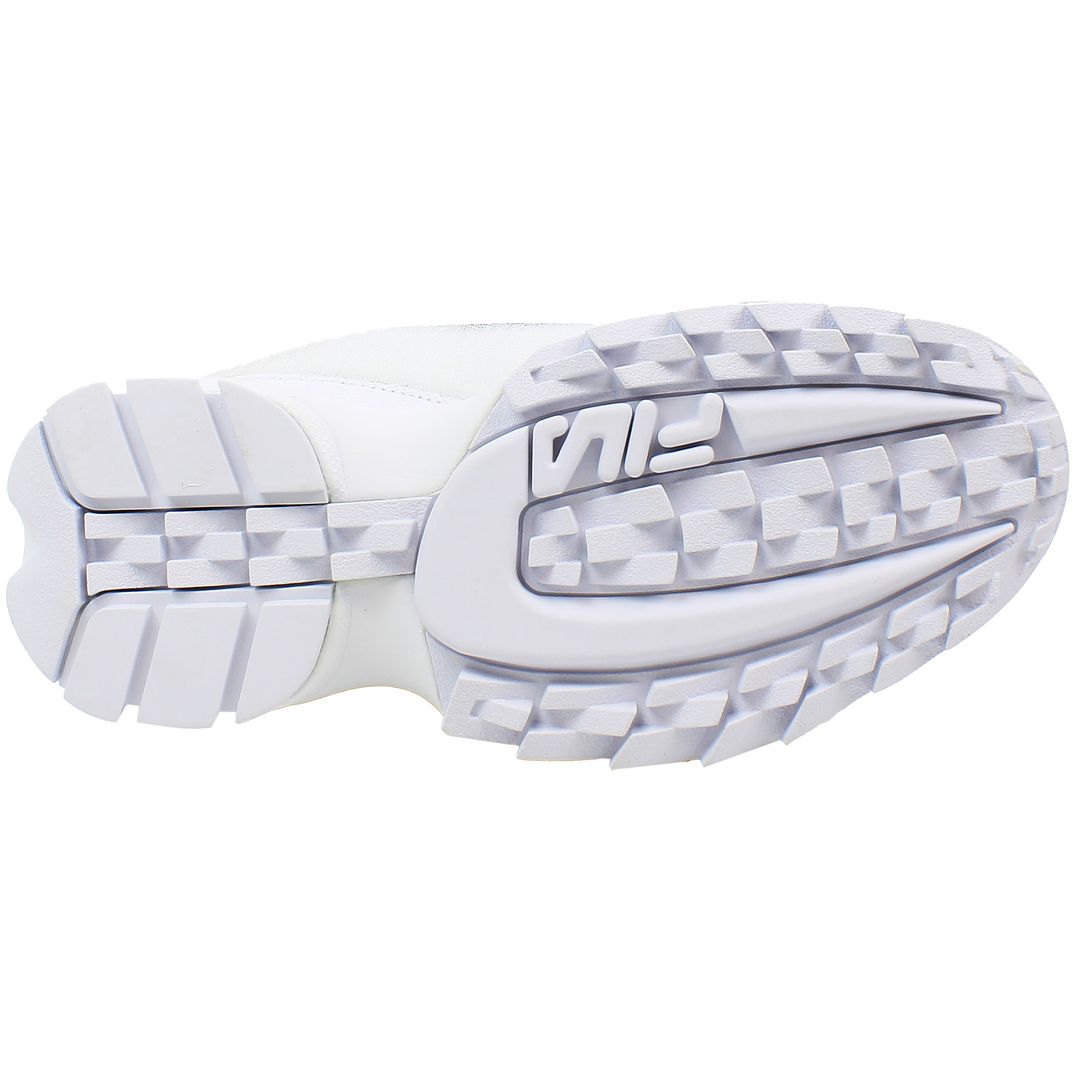 Fila Disruptor II Patches Womens White Trainers