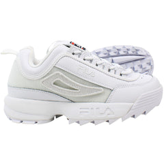 Fila Disruptor II Patches Womens White Trainers