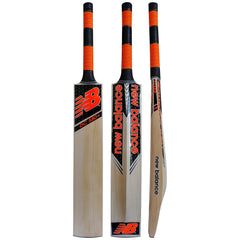 New Balance DC 580+ Blaack Orange Junior Cricket Bat