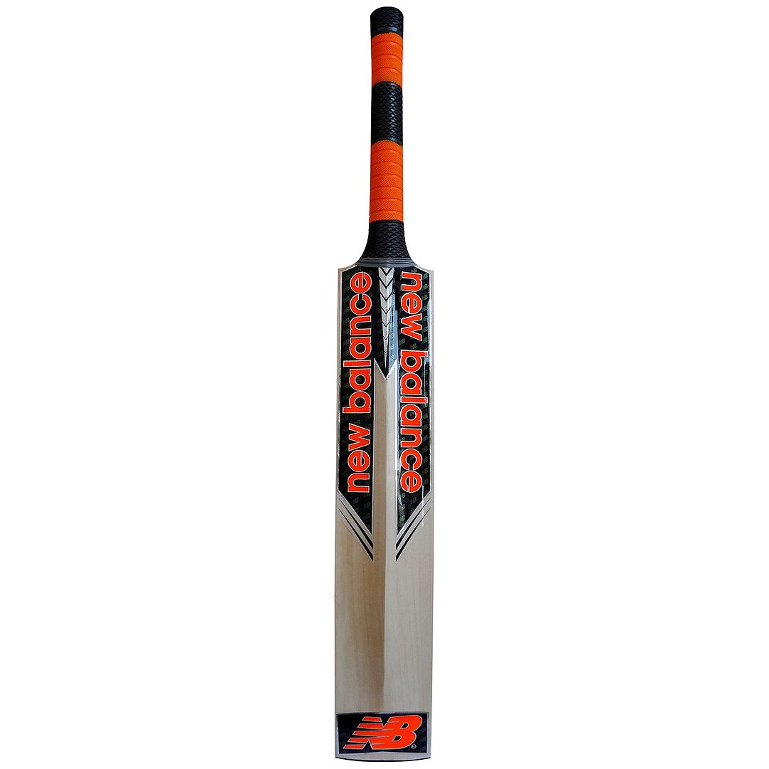 New Balance DC 580+ Blaack Orange Junior Cricket Bat