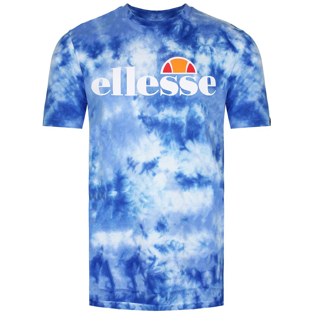 Ellesse Prado Tie Dye Mens Blue T-Shirt