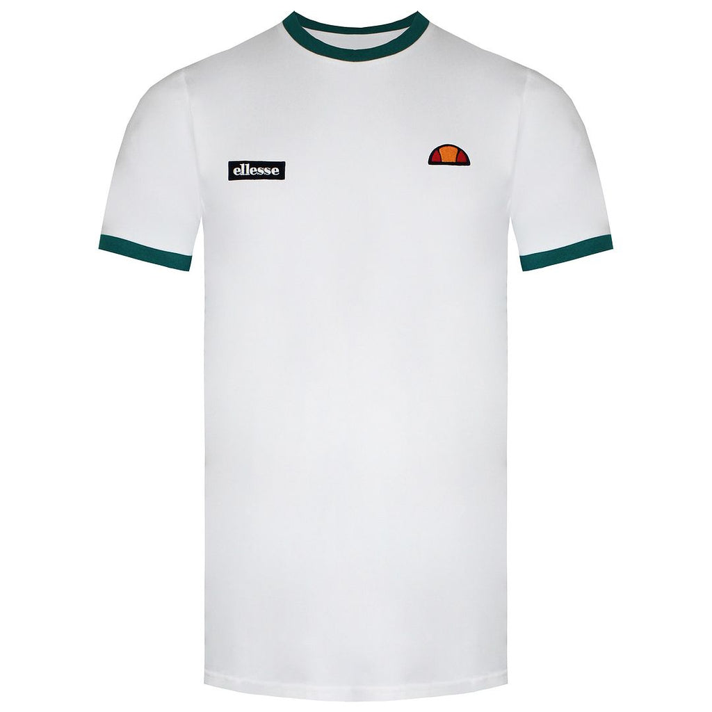 Ellesse Ring Mens White T-Shirt