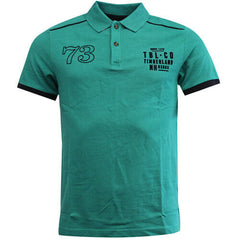 Timberland Earthkeepers Mens Green Polo Shirt