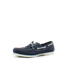 Timberland Classic 2 Eye Mens Navy Suede Boat Shoes