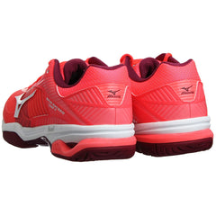 Mizuno Wave Exceed Tour 3 AC Womens Red Tennis Shoes