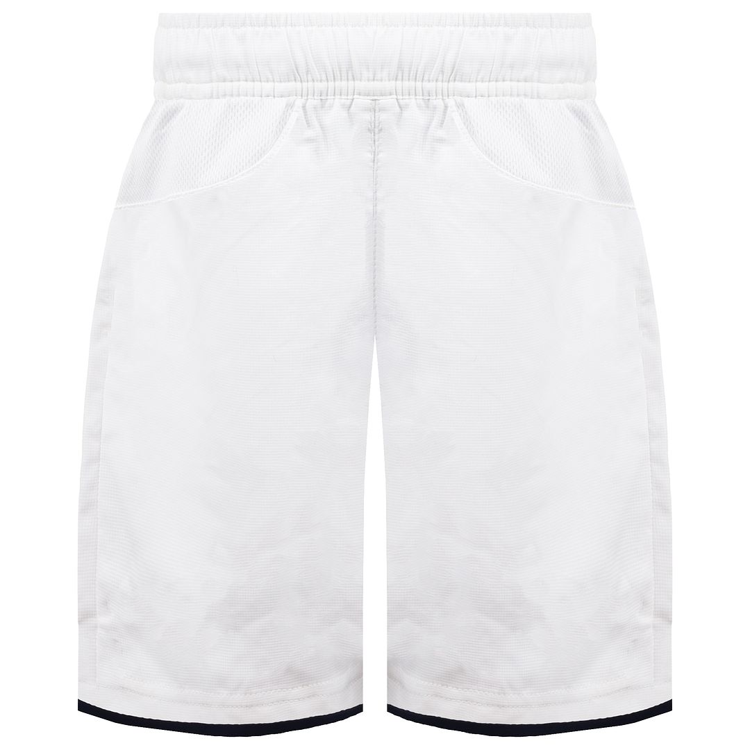 Mizuno Hex Rect Kids White Shorts