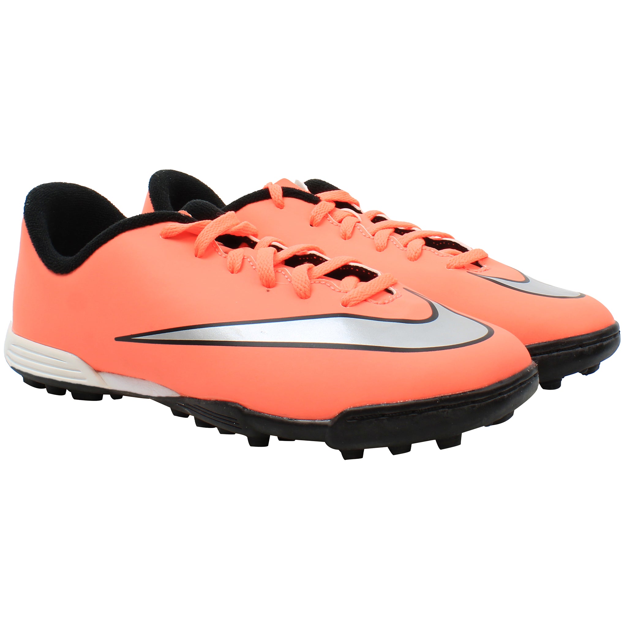 Nike Mercurial Vortex II TF Kids Orange Football Boots