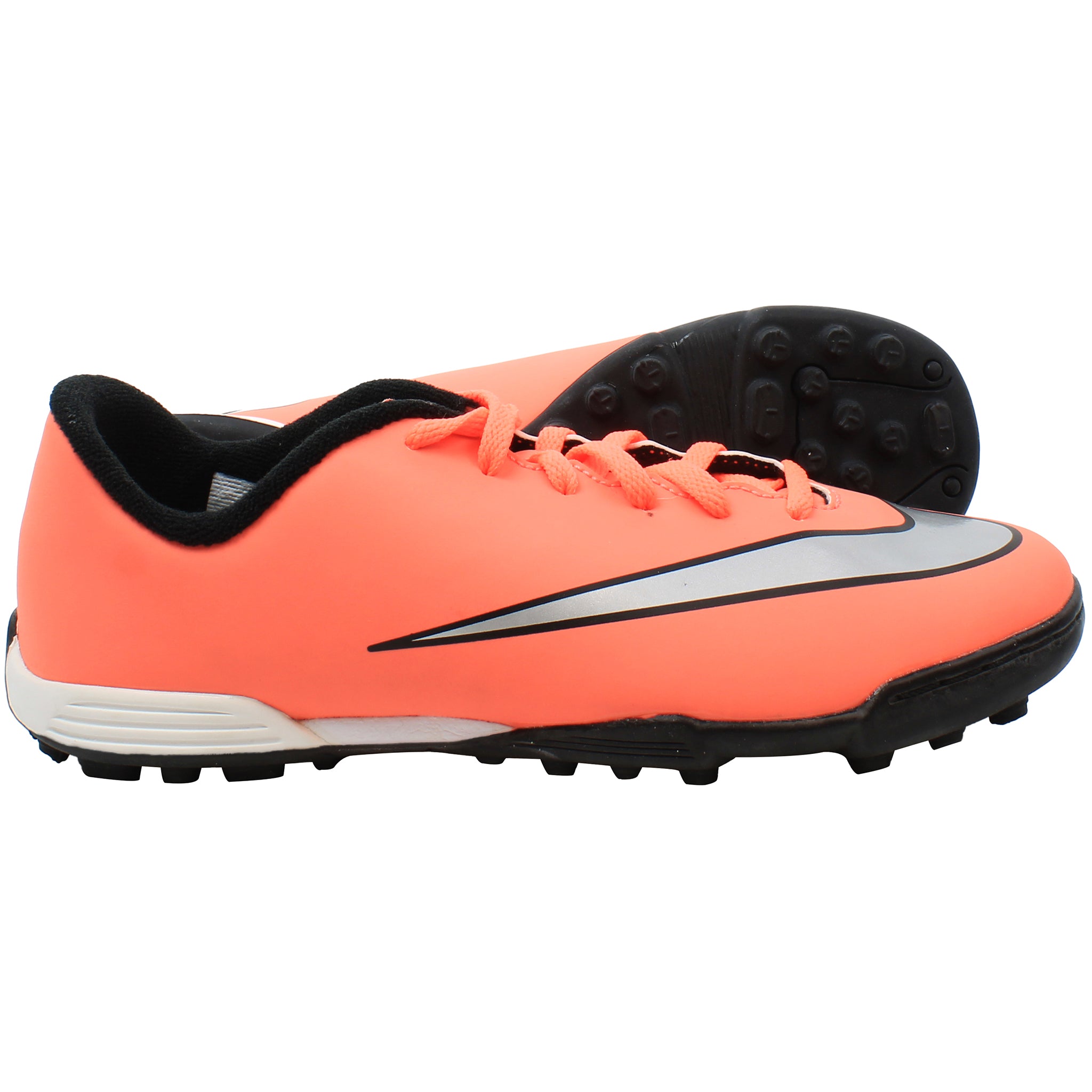 Nike Mercurial Vortex II TF Kids Orange Football Boots