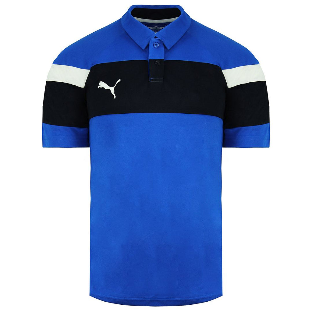 Puma Spirit II Mens Blue Polo Shirt