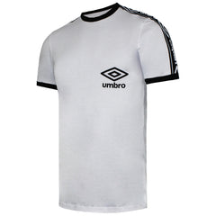 Umbro Taped Ringer Mens White T-Shirt