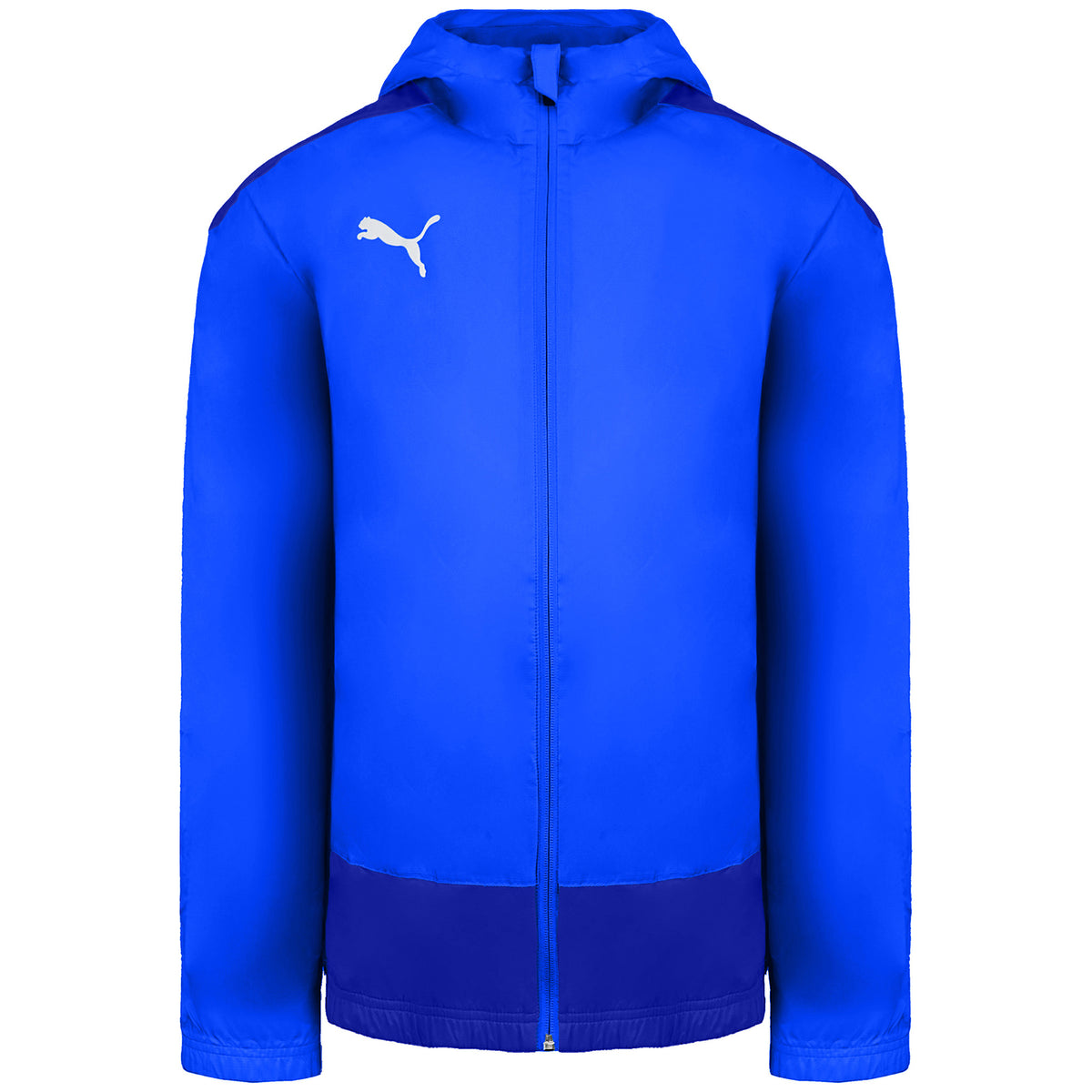 Puma TeamGoal 23 TRG Mens Blue Rain Jacket