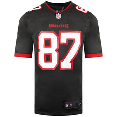 Nike NFL Tampa Bay Buccaneers 87 Rob Gronkowski Mens Game Alternate Jersey