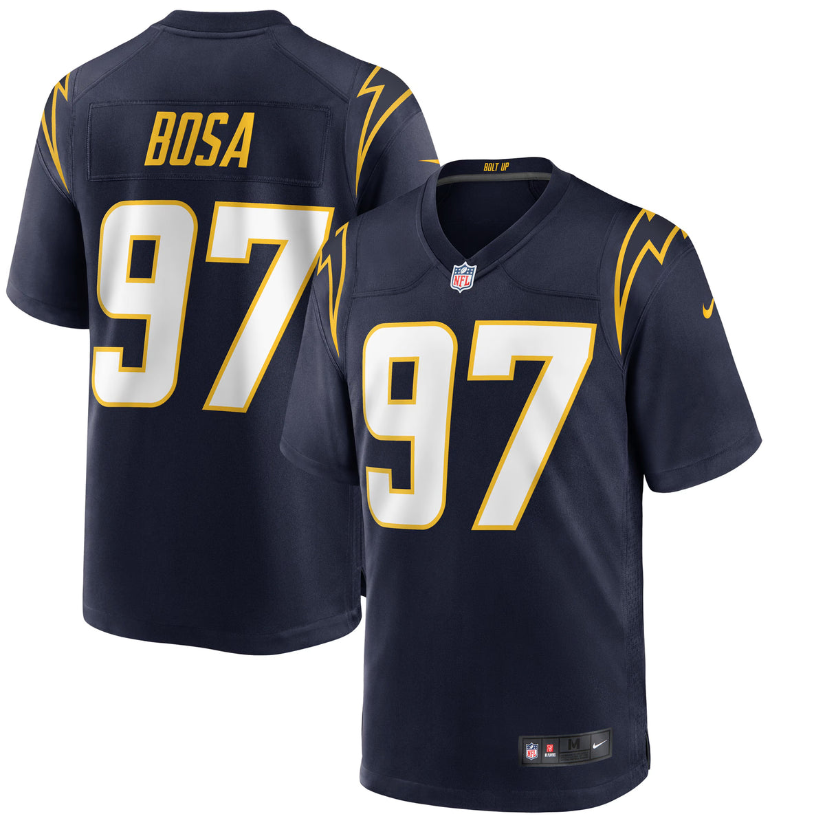 Nike NFL Los Angeles Chargers 97 Bosa Home Game Jersey
