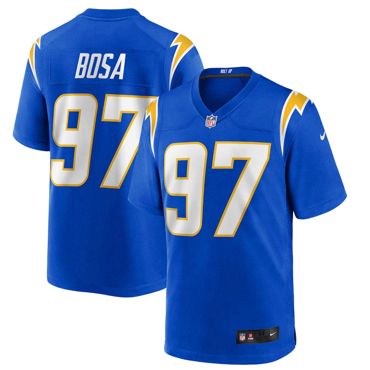 Nike NFL Los Angeles Chargers 97 Bosa Home Game Jersey