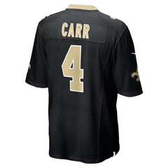 Nike NFL New Orleans Saints 4 Derek Carr Home Game Jersey