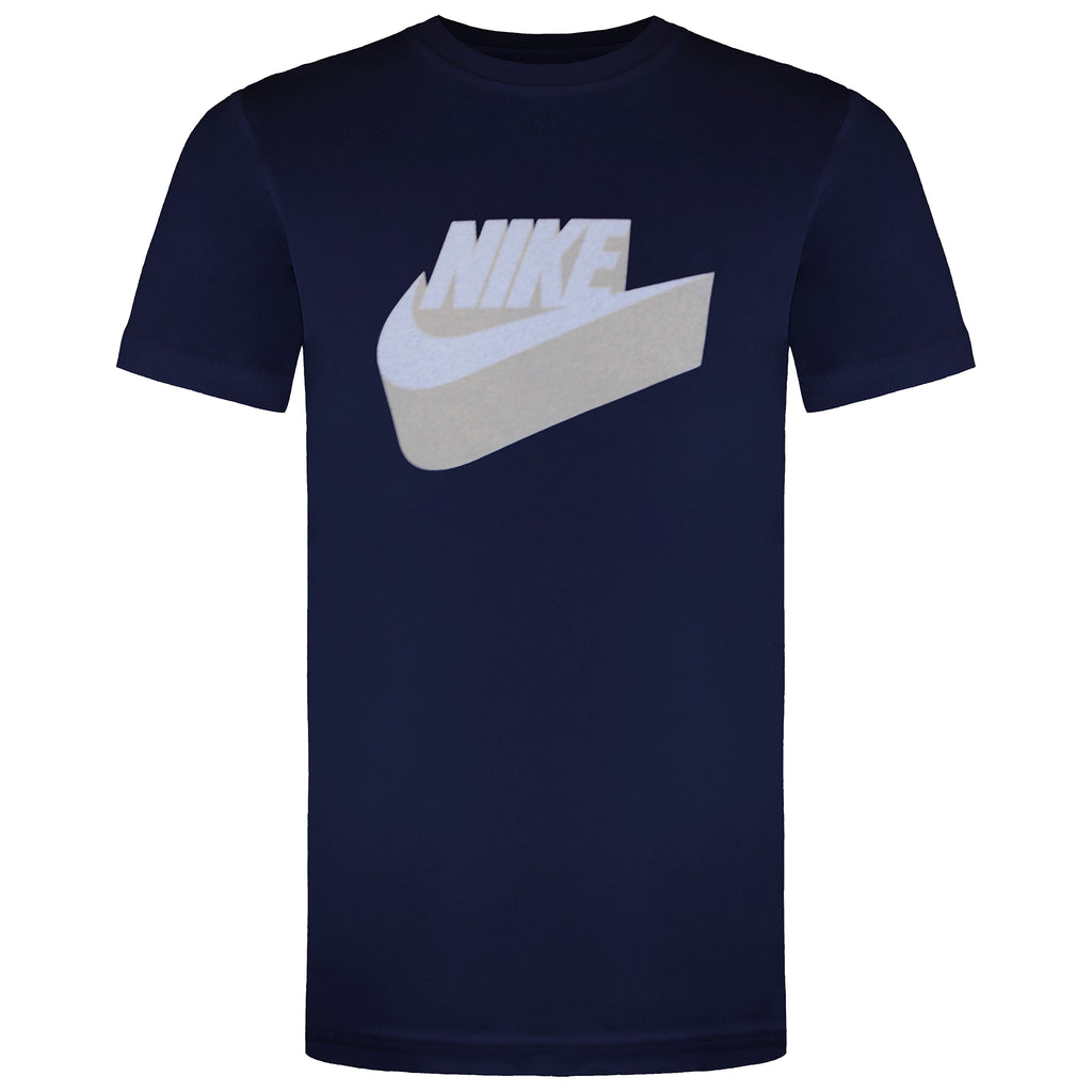 Nike Logo Kids Navy T-Shirt