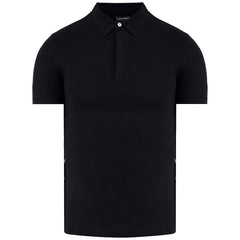 Emporio Armani Mens Black Polo Shirt