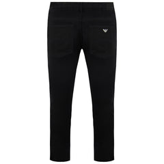 Emporio Armani J15 Regular Fit  Mens Black Jeans