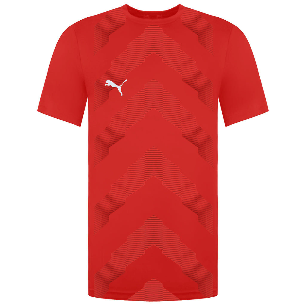 Puma Team Glory Mens Red Football Top