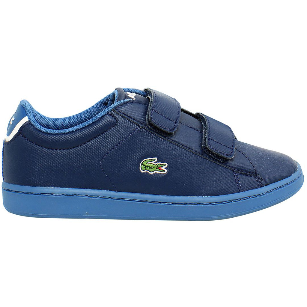 Lacoste Carnaby Evo Kids Navy Trainers