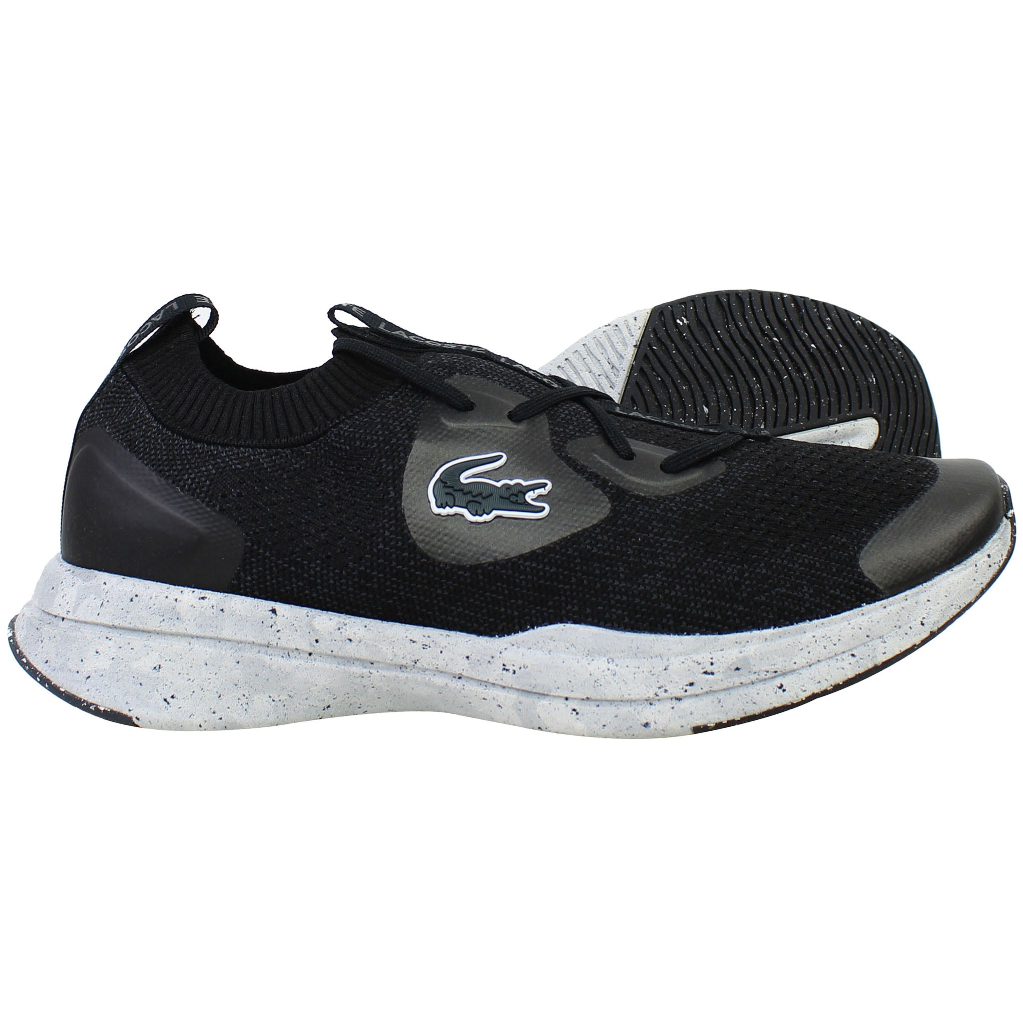 Lacoste Run Spin Eco 0722 1 SMA Mens Black Running Shoes