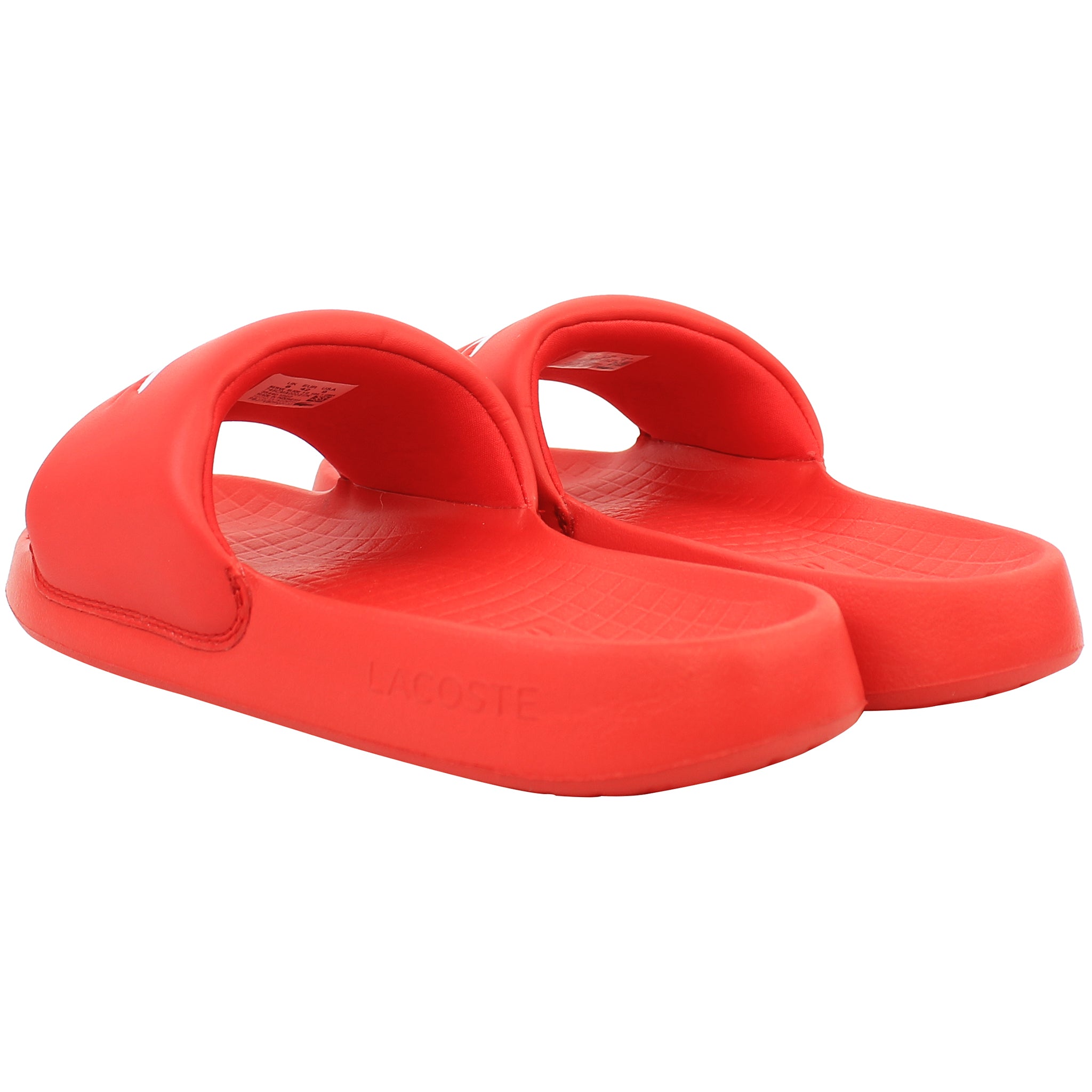 Lacoste Serve Slide 1.0 123 1 CMA Mens Red Sliders