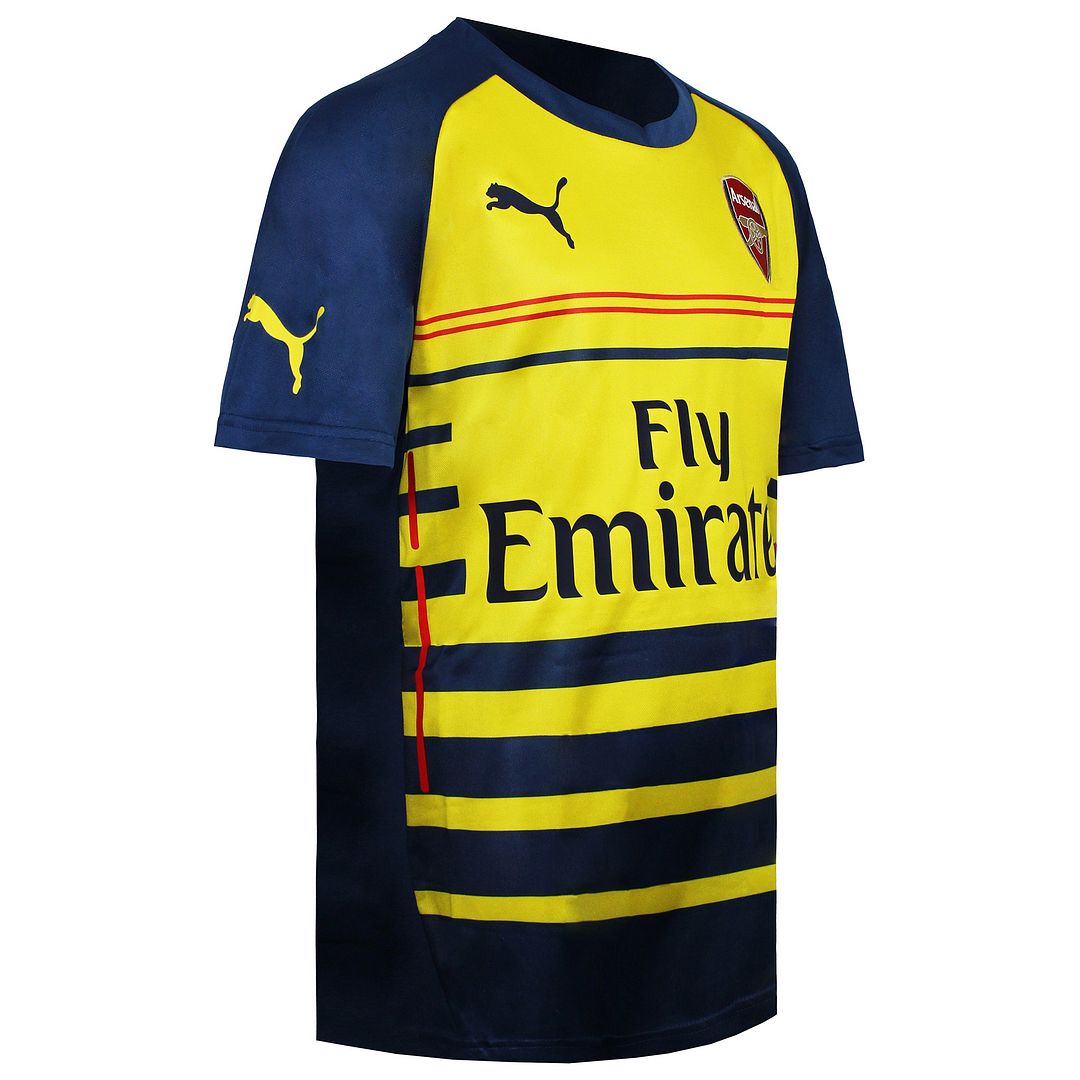 Puma CoolCell Arsenal Fly Emirates Kids Football Shirt