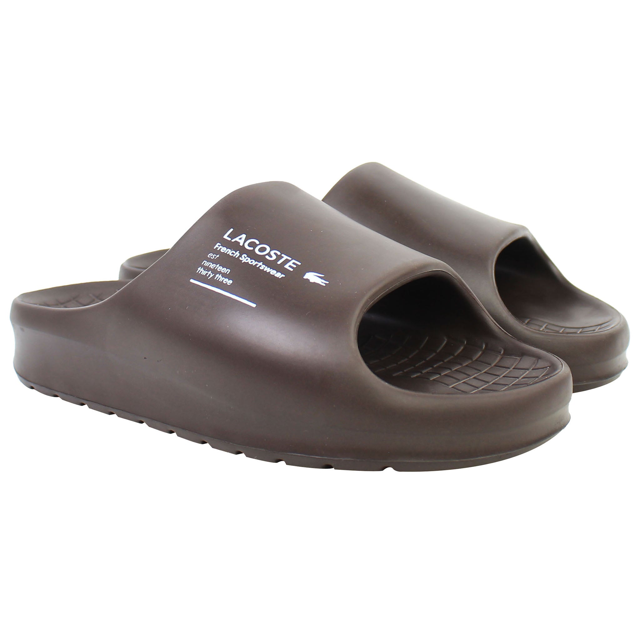 Lacoste Serve Slide 2.0 223 2 CMA Mens Brown Sliders