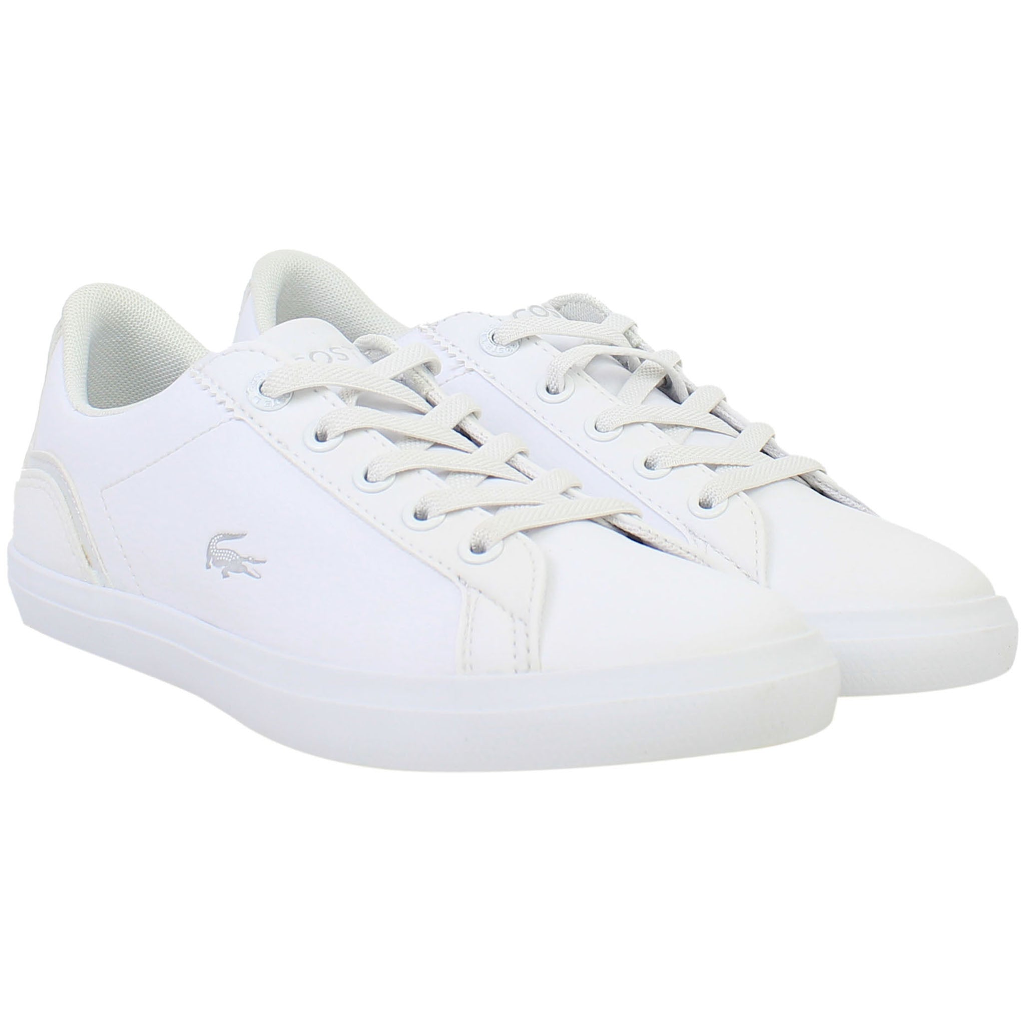 Lacoste Lerond 2223 1 JD Kids White Trainers