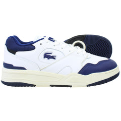 Lacoste Lineshot Mens White/Navy Trainers