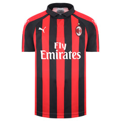 Puma AC Milan Home Kids Red/Black Football Shirt