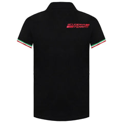 Puma Scuderia Ferrari Kids Black Polo Shirt