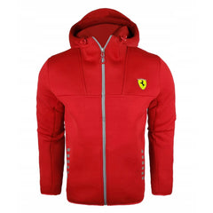 Puma Scuderia Ferrari Formula 1 Long Sleeve Zip Up Red Mens Softshell Jacket 761830 01