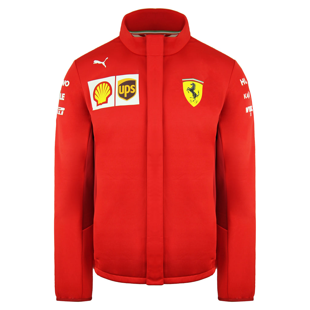 Puma Scuderia Ferrari Red Mens Softshell Jacket