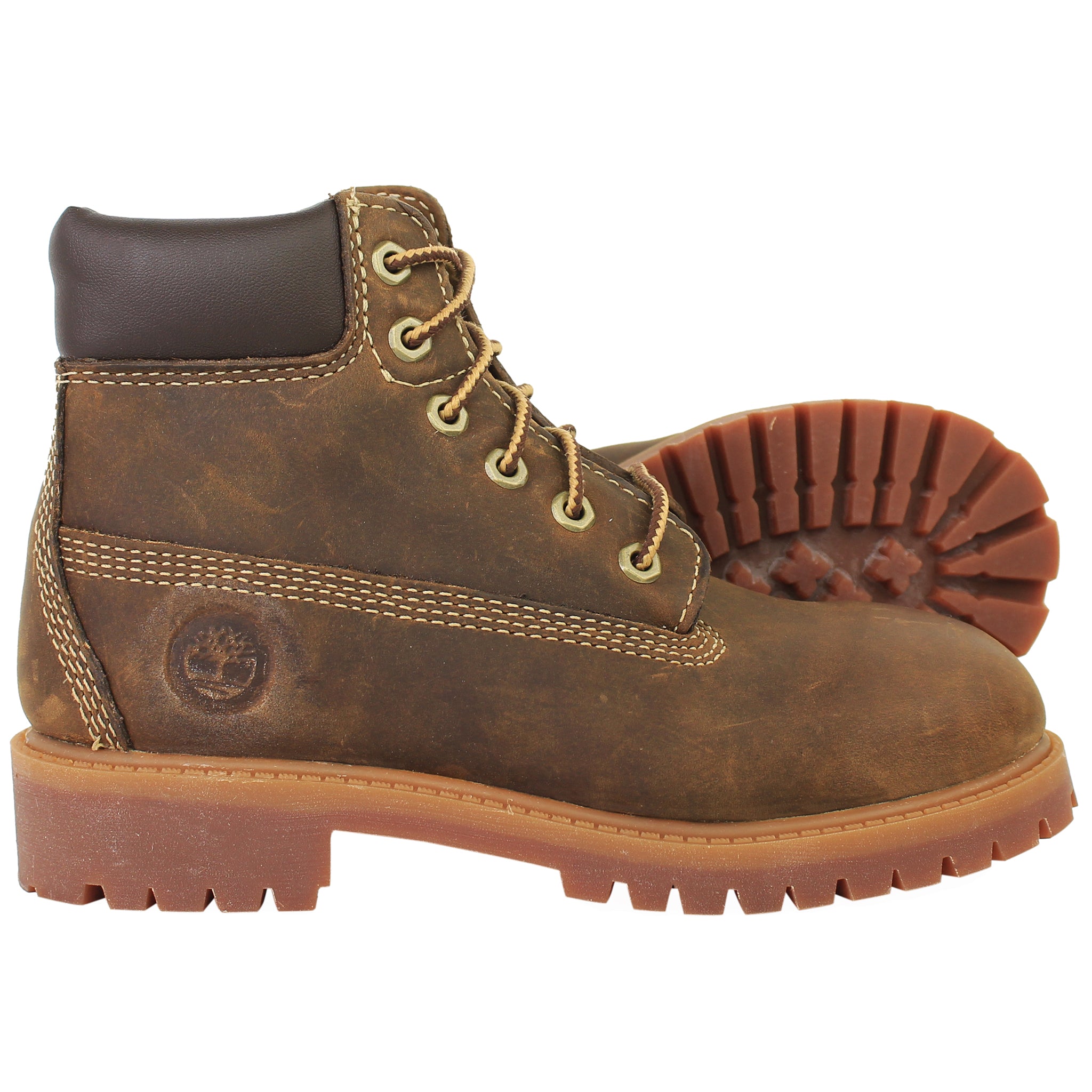 Timberland Authentic 6inch Kids Brown Boots